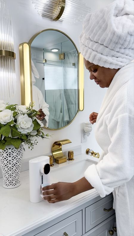 Morning Freshness 🌬️Love how functional and convenient this dispenser is and the fact it leaves my vanity clutter free and at the same time, Aesthetically pleasing 💕

#LTKbeauty #LTKitbag #LTKhome