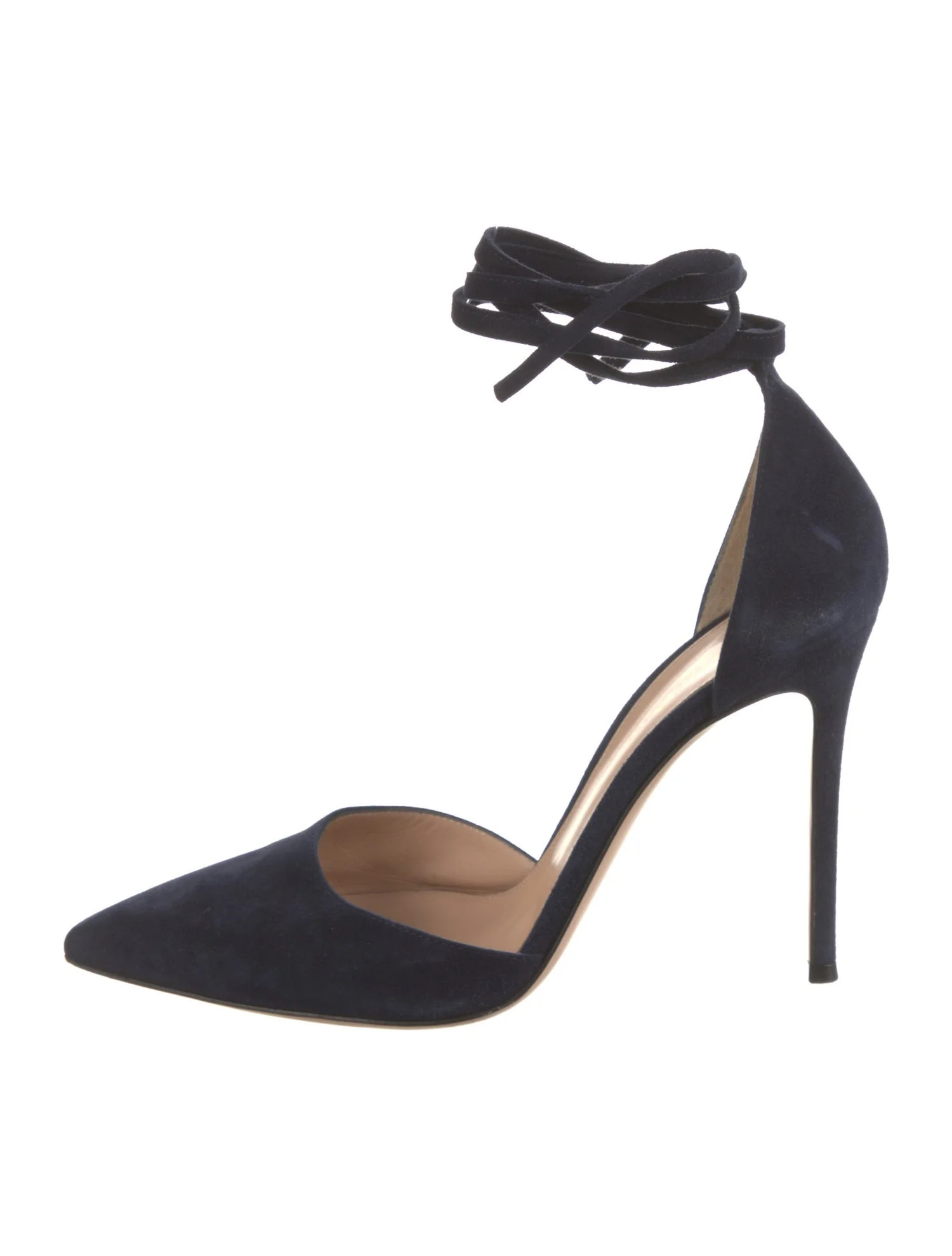 Suede D'Orsay Pumps | The RealReal