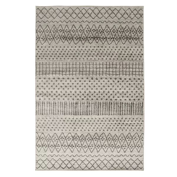 Cosima Geometric Off White/Gray Area Rug | Wayfair North America