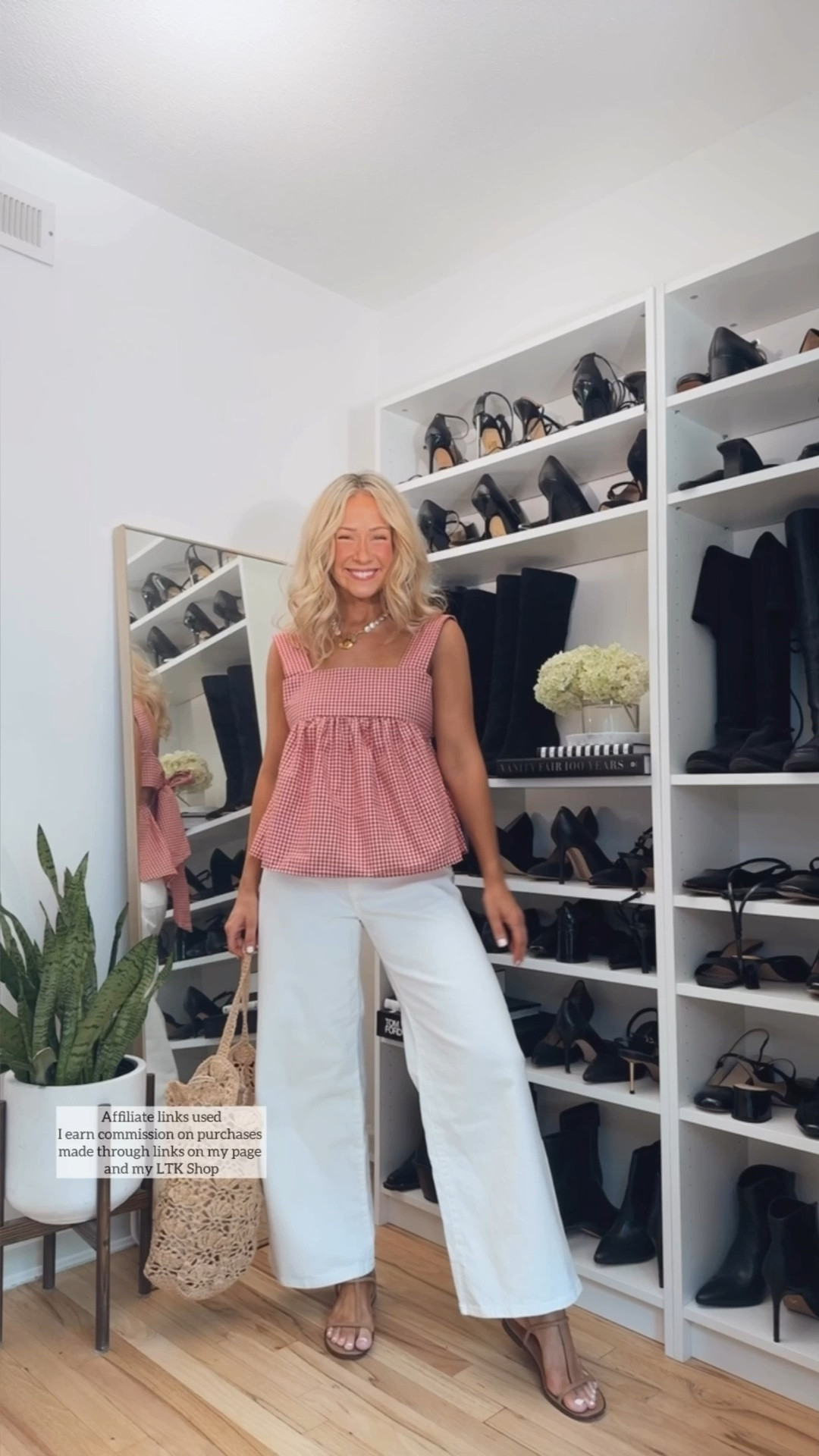 Affiliate links - I earn commission on purchases made through my links | Amazon gingham top
East coast summer outfit