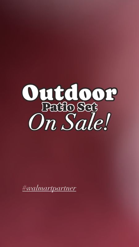 Our outdoor patio set up is all on sale!!! It holds up so well and power washes like magic! All from Walmart and all on sale 

#LTKSaleAlert #LTKHome #LTKxWalmart