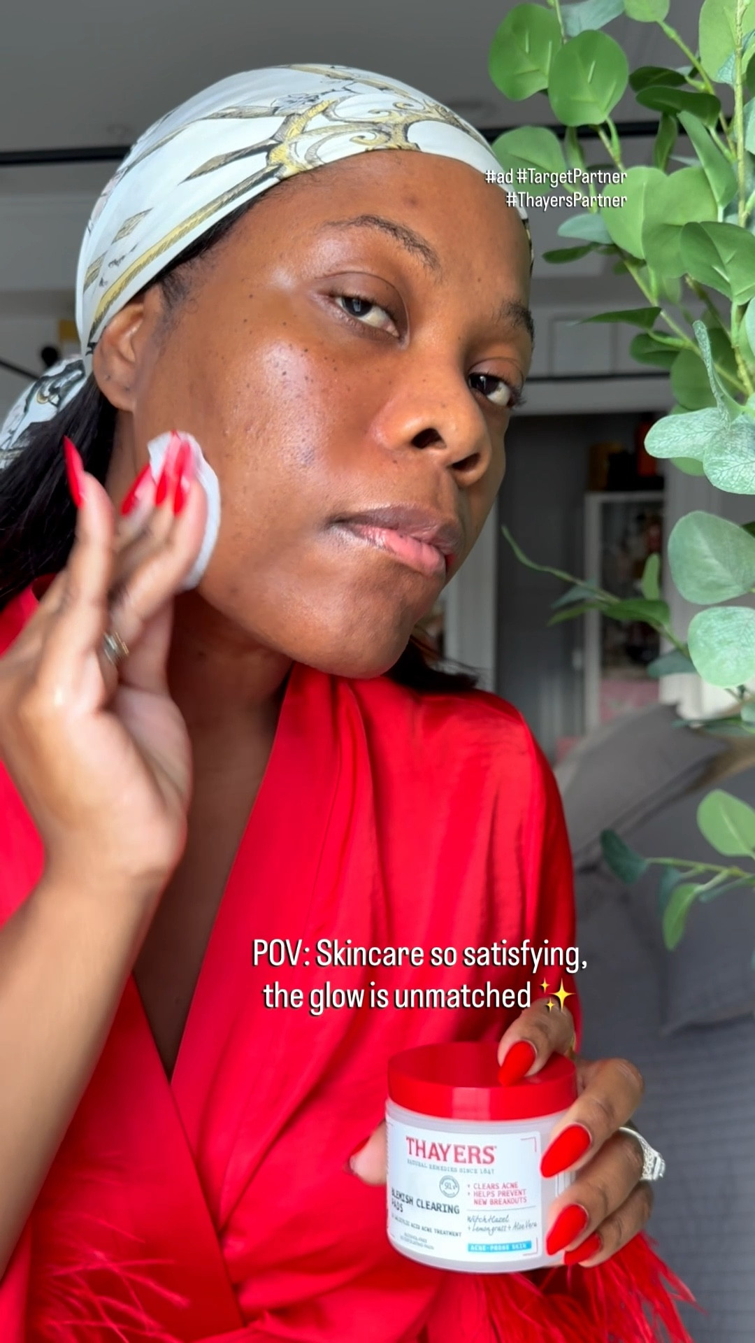 #ad Thayers Blemish Clearing Pads are made with high-quality ingredients and the pad makes it super easy to incorporate into your skincare routine. 
It gently exfoliates to clear blemishes, unclogs pores, helps control oil, refine texture and also control acne. 
Grab yours at Target and add them to your skincare routine today! @Target @Thayers #ThayersPartner #targetstyle #TargetPartner #Target 

This will make a great holiday gift! Also great stocking stuffers for skincare lovers 

#LTKHoliday #LTKBeauty #LTKGiftGuide