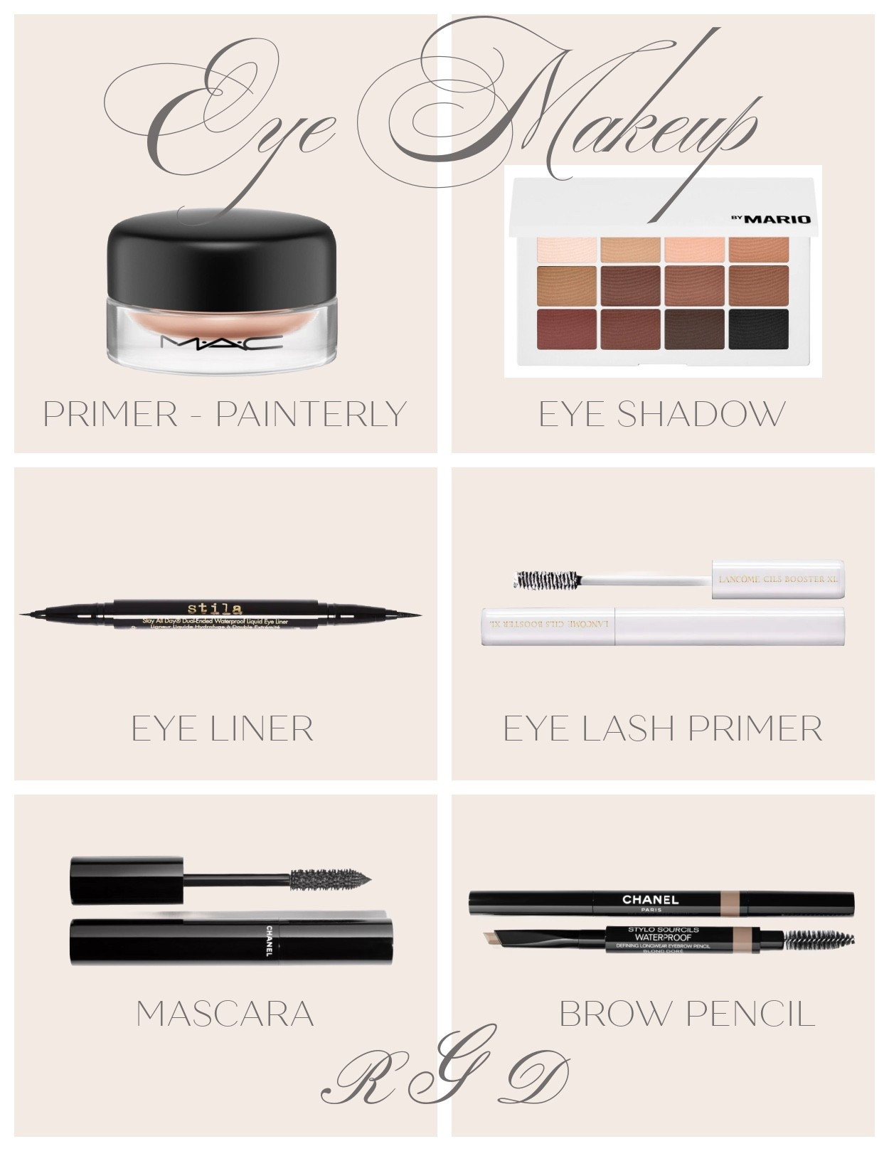 My favorite makeup products for my eyes! Love this primer in color painterly as primer for my eyeshadow. This eye pallet is stunning! Love this liquid eyeliner! This eyelash primer makes your lashes full and long! The mascara is amazing!!!!! Finish off your brows with this eyebrow pencil. I use color 804.

#LTKBeauty #LTKFindsUnder50 #LTKStyleTip