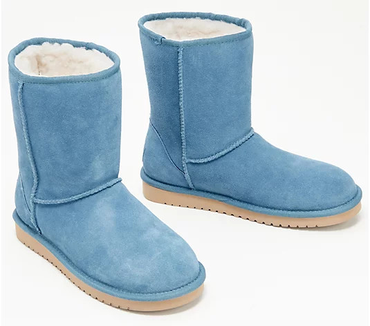 Koolaburra by UGG Suede Short Boots - Koola | QVC