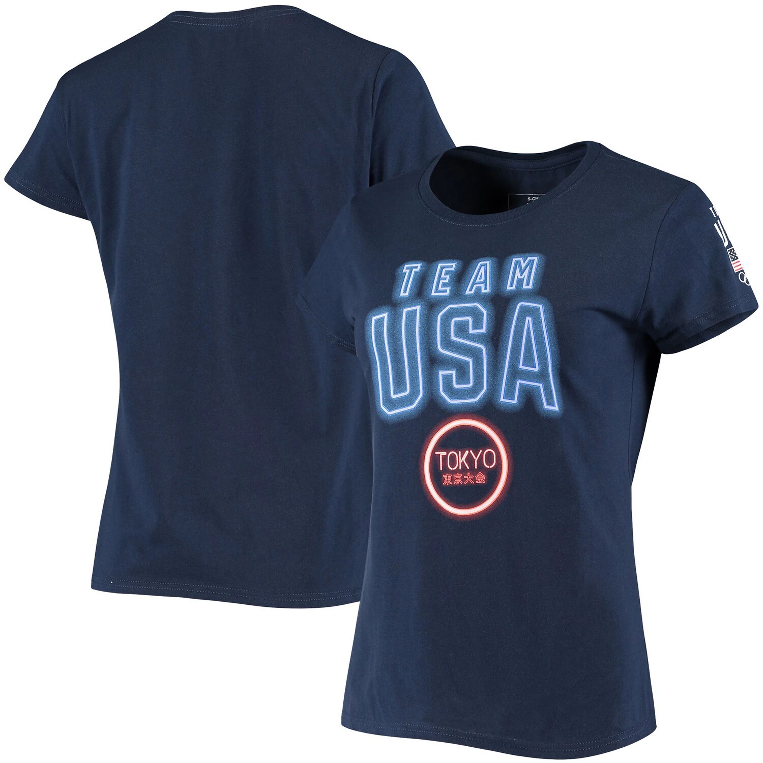 Women's Navy Team USA 2020 Summer Olympics Road to Tokyo Glow T-Shirt | Kohl's