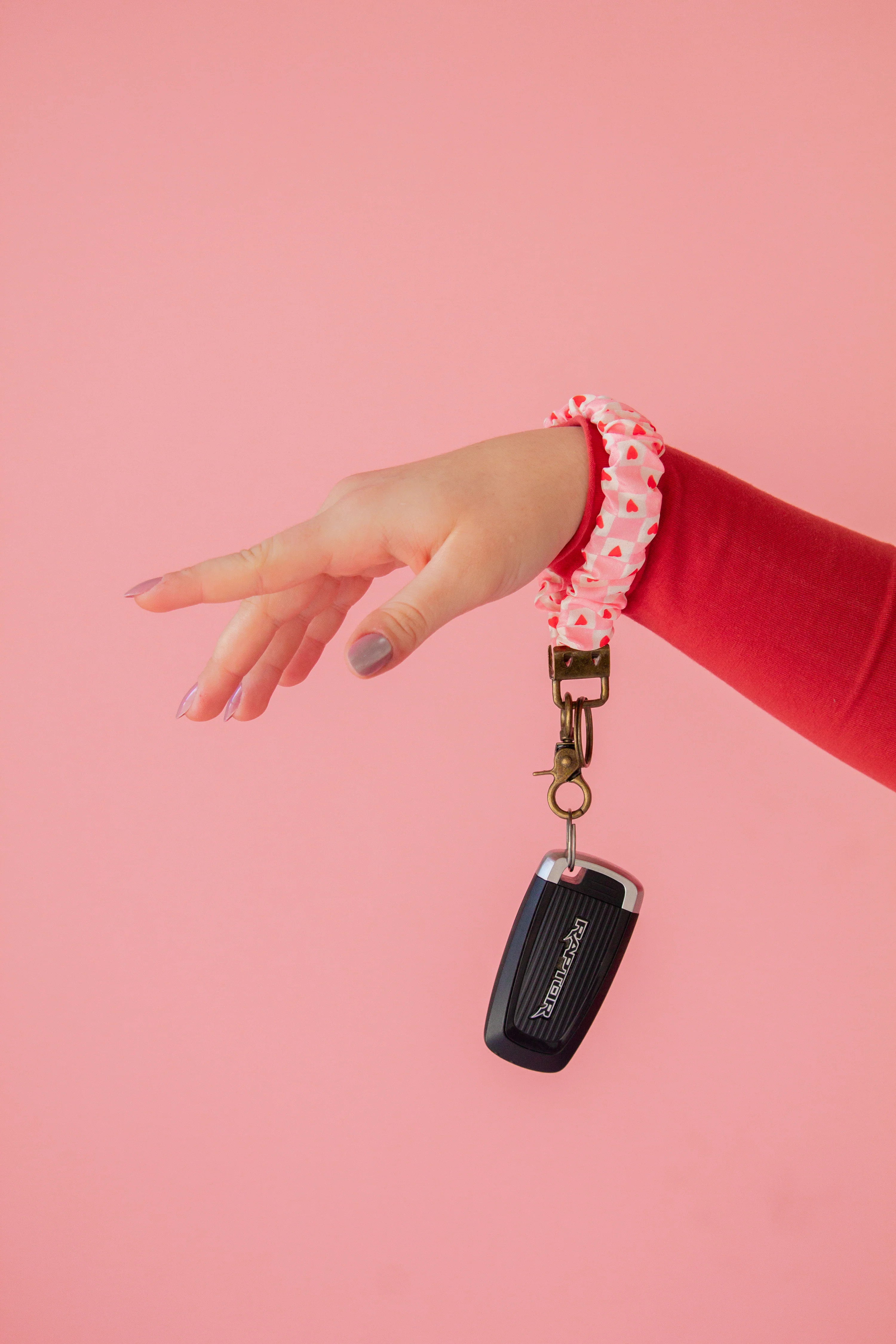 Heart Checked Keychain | Shop Andi