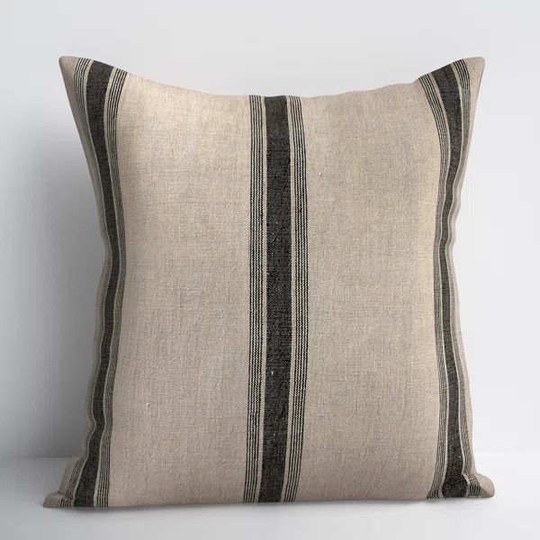 Sonia Striped Linen Pillow Cover | Wayfair North America