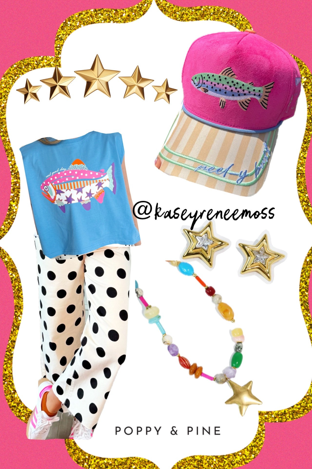 Super cute vibrant stylish looks from @pine + poppy