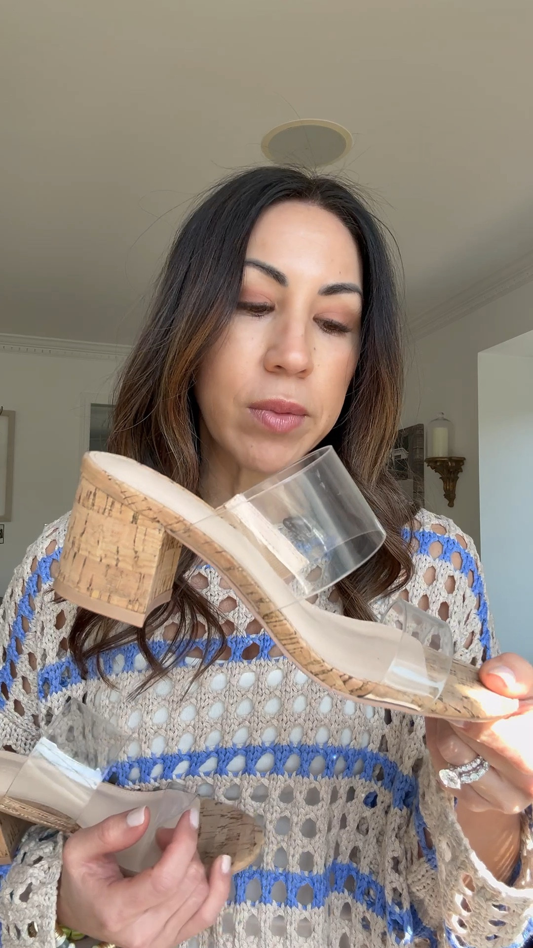 Sweater code, Tammy20. Clear sandals TTS.



#LTKOver40 #LTKSaleAlert