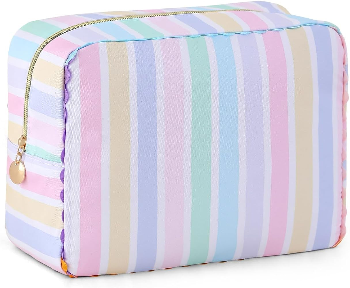 Canvas Makeup Bag for Women | Amazon (US)
