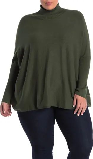 Joseph A Easy Solid Turtleneck Poncho Sweater | Nordstromrack | Nordstrom Rack