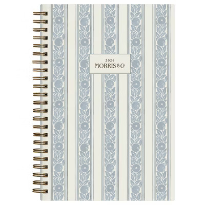 Morris & Co. by Blue Sky 5"x8" 2026 Weekly/Monthly Wirebound Planner Hardcover Fruit Stripe Slat... | Target