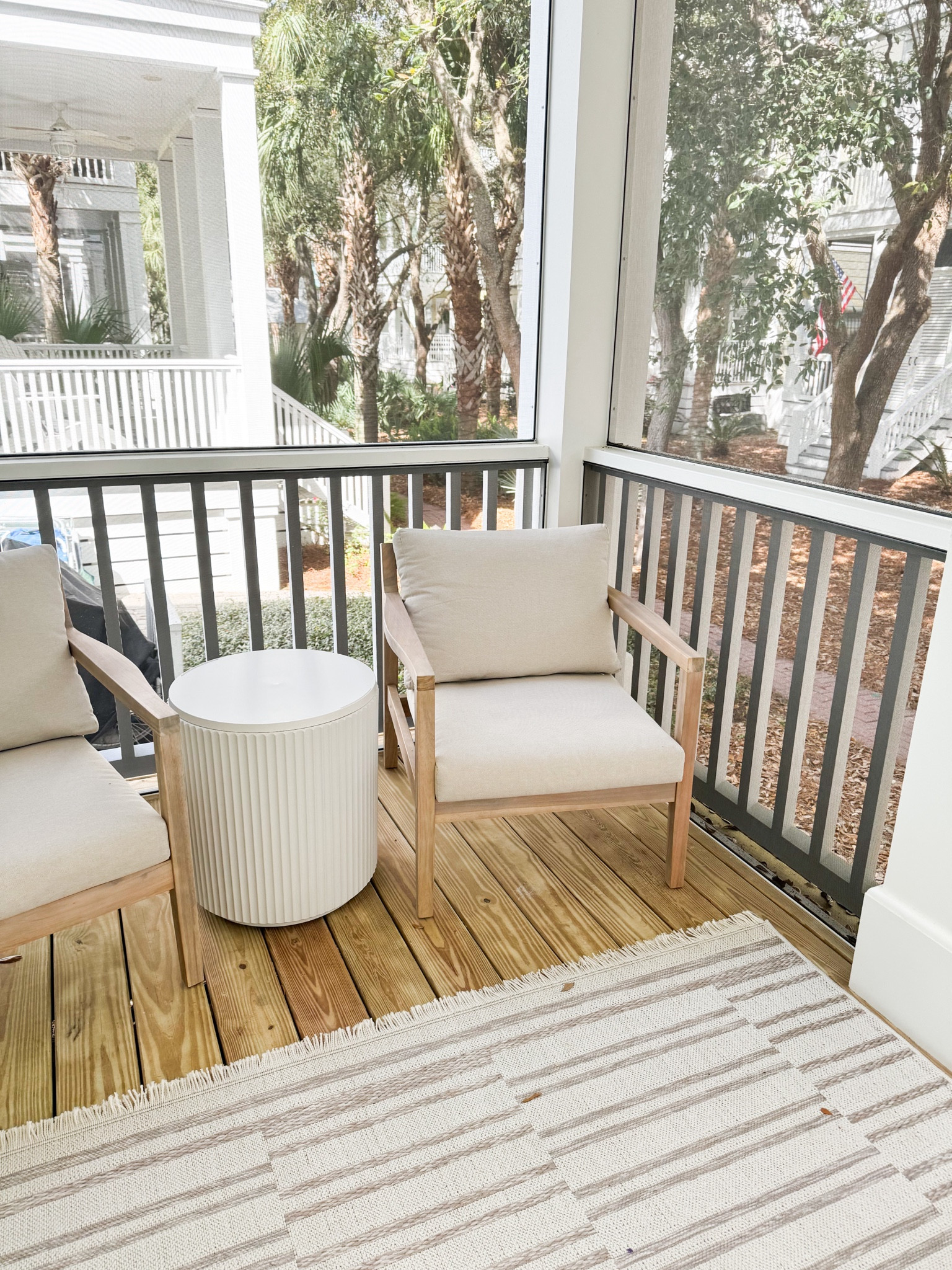 You storage in the end table! 