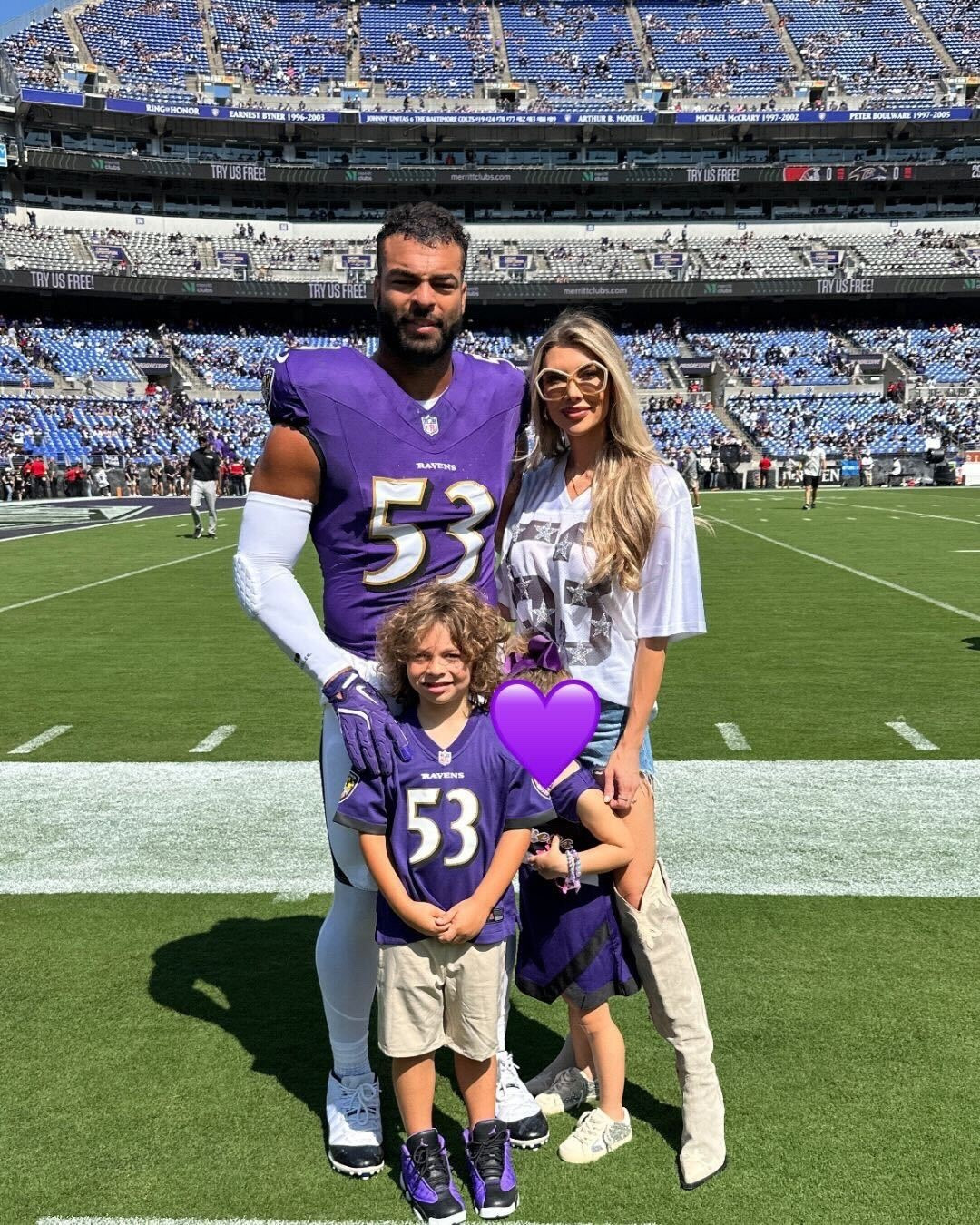 With Love, The Van Noys 💜🐦‍⬛ 
linked my exact Free People thigh high suede cowboy boots and Levi’s cutoff shorts. My oversized sunglasses are vintage Dior I found in LA and my custom number jersey is Judith March. Linked the kids' little fits, too! 

#LTKStyleTip #LTKFindsUnder100 #LTKShoeCrush