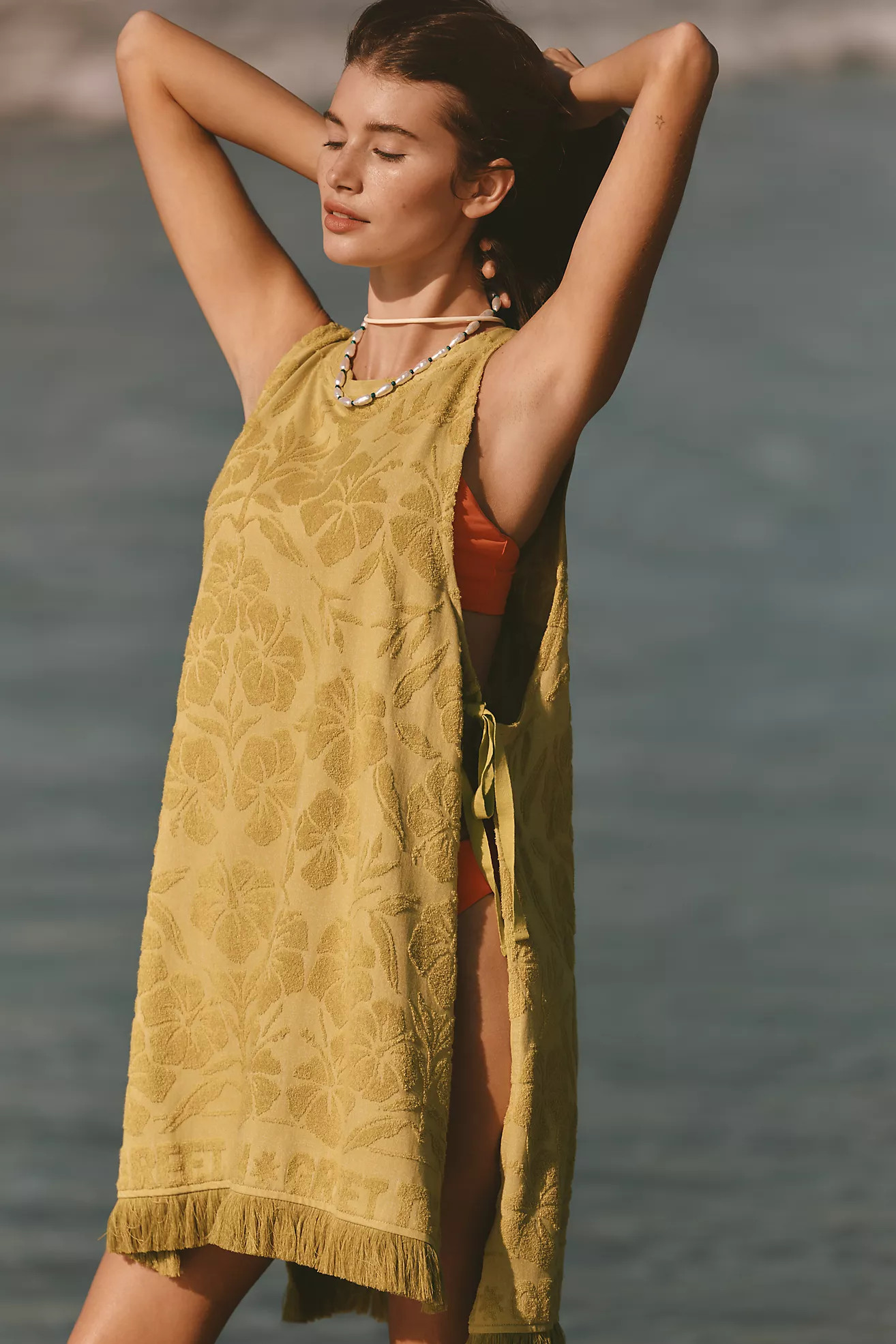 Celandine Terry Towel Cover-Up | Anthropologie (US)