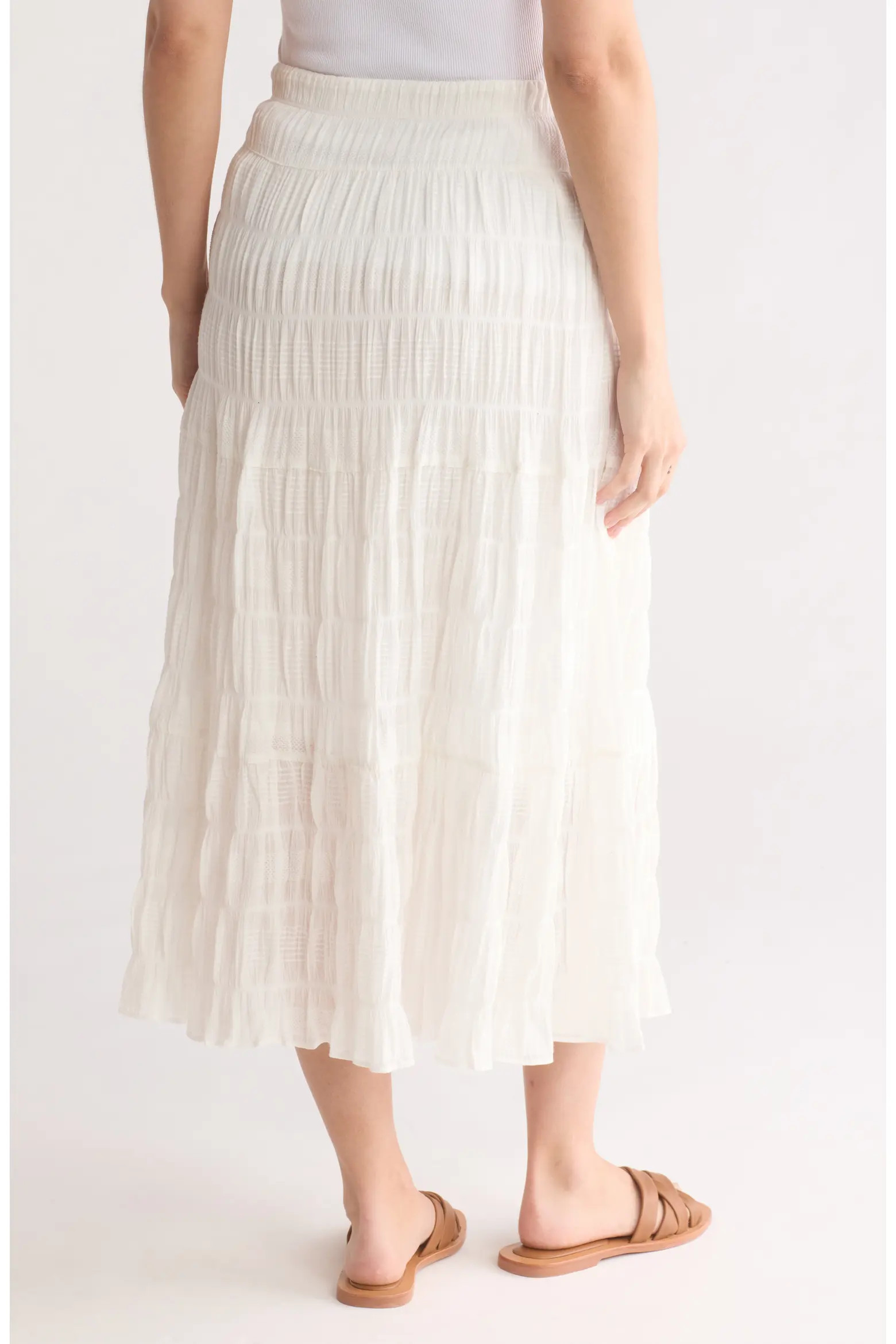 Textured Midi Skirt (Women) | Nordstromrack | Nordstrom Rack