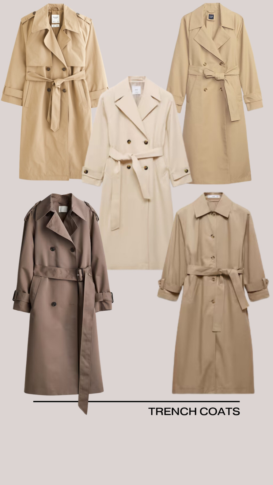 Trench coats

#LTKStyleTip #LTKBacktoSchool #LTKTravel