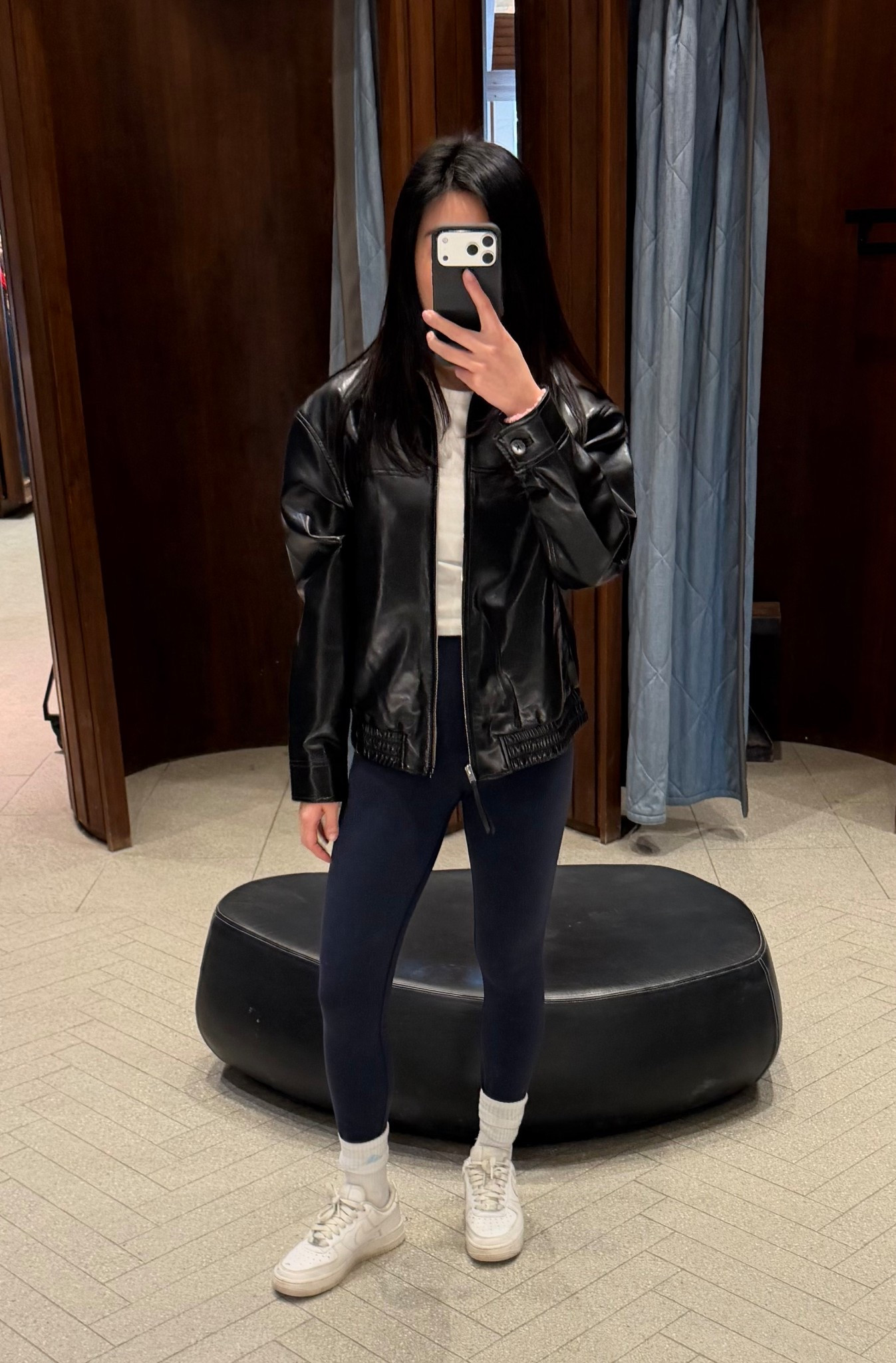 Faux leather jacket that’s sooo soft you would never know it’s not real leather.

Throw it on top of any outfit and you are instantly cool 😎

TTS. Wearing XS. Slightly oversized. The soft leather still has some draping so it’s not overly boxy. 



#LTKsale #LTKstyletip #LTKfall