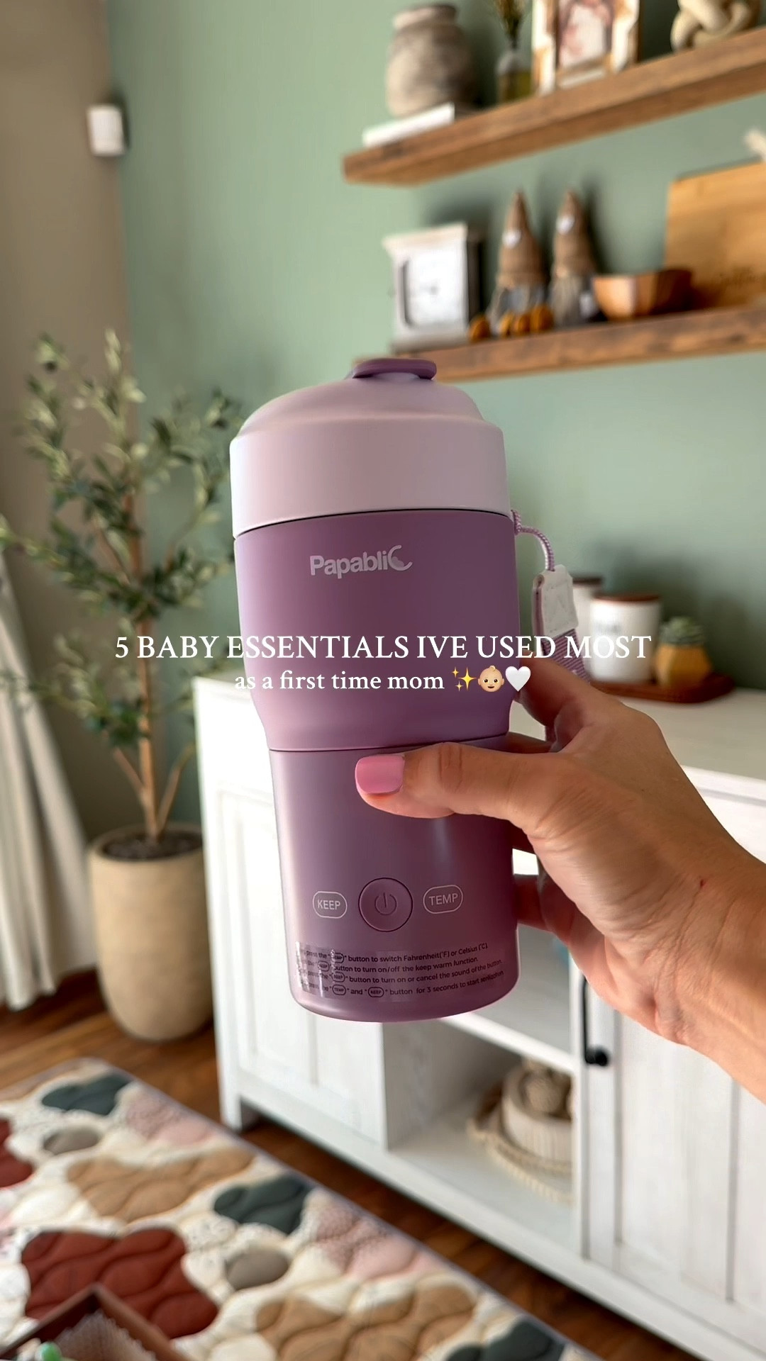 5 baby essentials I’ve used most as a first time mom ✨🍼👶🏼

Bottle Washer: JESCAPP1 (15% off
Amazon / 20% off brand site)
Portable Bottle Warmer: JESCAPP15
(15% off Amazon) | JESCAPP1 (20% off brand site)
Baby Food Maker: XN7UP2QF (25% off)
Nasal Aspirator: JESSINOSE33 (25% off)

#LTKBaby #LTKBump #LTKKids