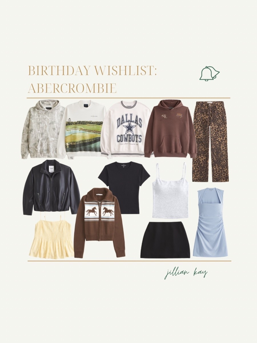 Birthday wishlist: Abercrombie ✨

Some of my favorite basics and some pieces I’d love to add to my capsule wardrobe! 

Ig: @jkyinthesky

#ootd #workstyle #workootd #dailystyle #aestheticstyle #aesthetic #styleinspo #casualstyle #womeninsports #trendy #trendystyle #trendingstyle #abercrombie #everydaystyle #birthday #birthdaywishlist #wishlist 

#LTKFindsUnder100 #LTKStyleTip #LTKSaleAlert