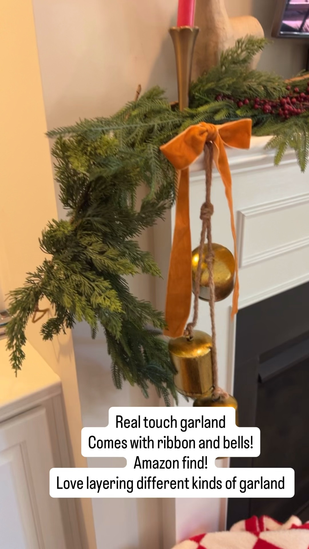 Garland is best layered!! #garland #christmasdecor

#LTKHoliday #LTKSeasonal #LTKHome