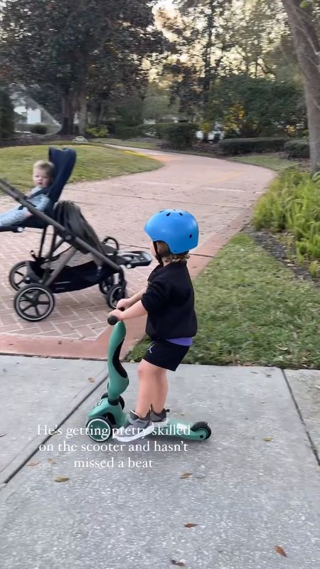 Night time rides with Leo! He is obsessed with this scooter, and has gotten so good. I linked it. It is from Amazon! 

amazon l kids amazon l scooter l kids l outdoor scooter 