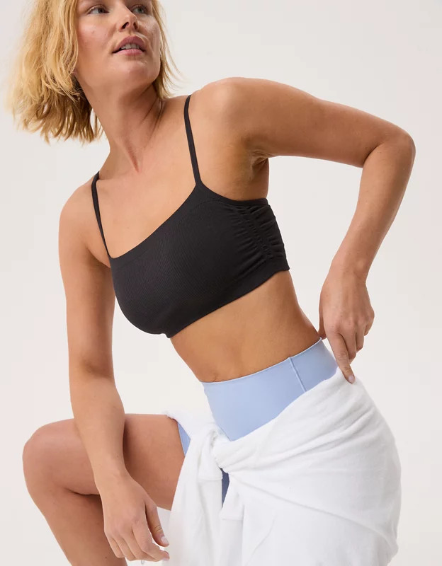 OFFLINE By Aerie Seamless Bandeau Sports Bra | Aerie