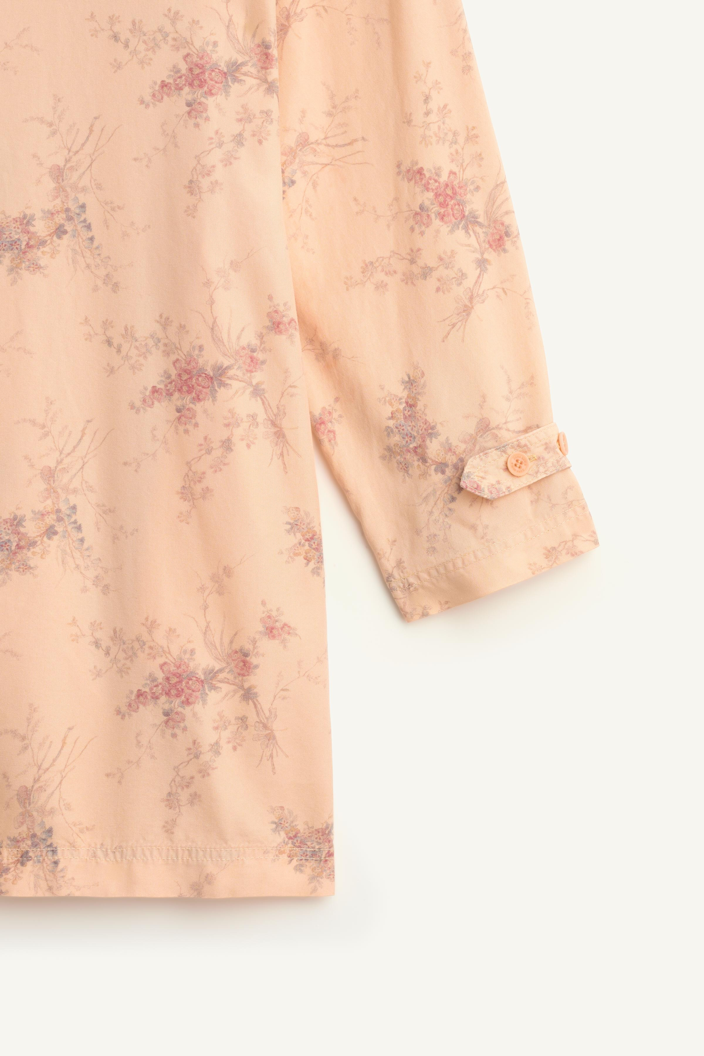 LONG GEORGETTE DRESS WITH SCARF STRAPS | Zara UK