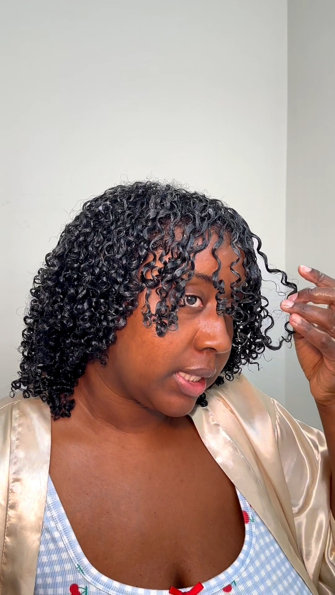 Trying a one product wash and go… with just a foam mousse. I was so nervous! 😬 ✨

Is it still one product even if I use a leave in conditioner?? 

#washandgo #naturalhair #naturalhairstyles

#LTKselfcare