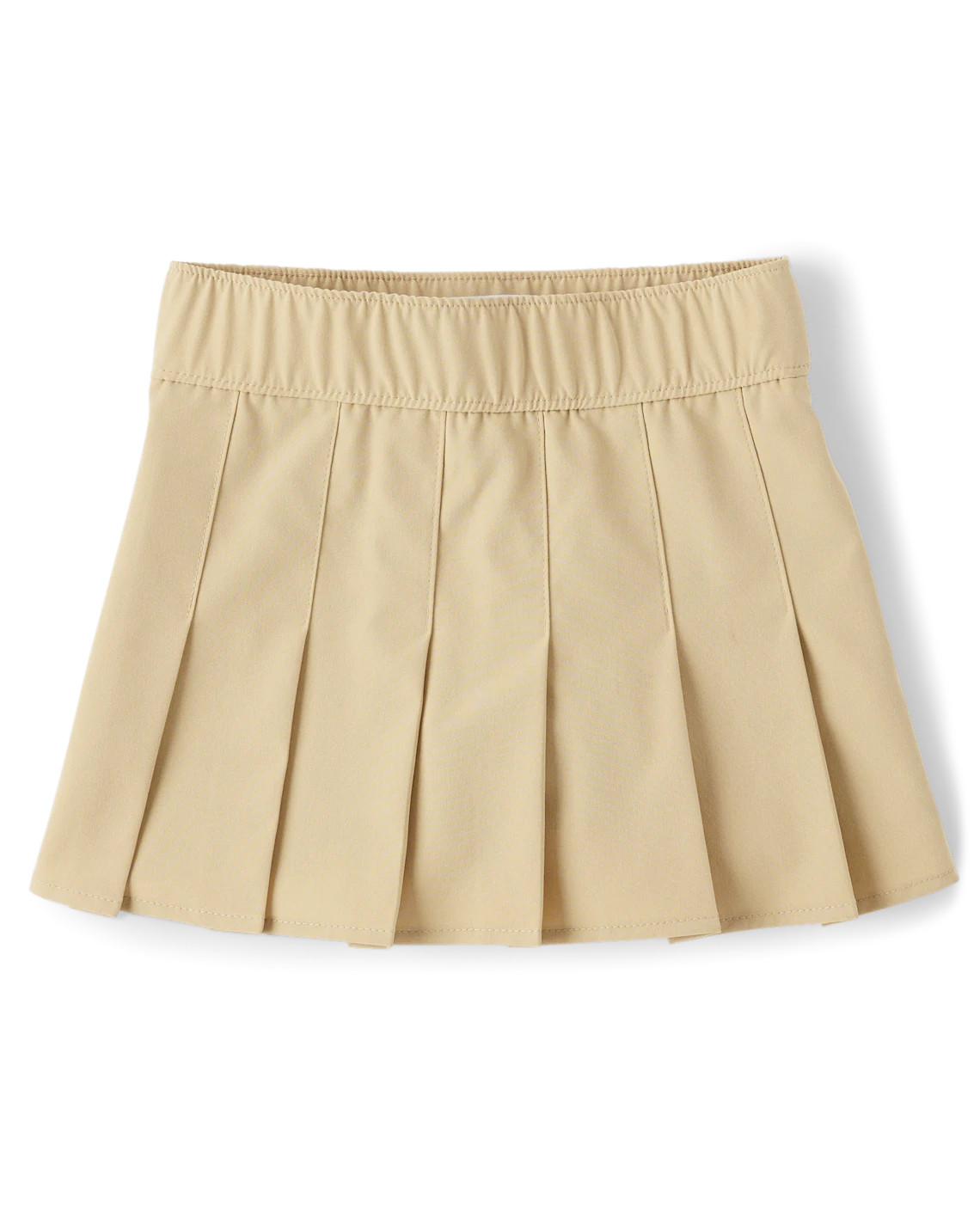 Girls Uniform Quick Dry Pleated Skort - tan | The Children's Place