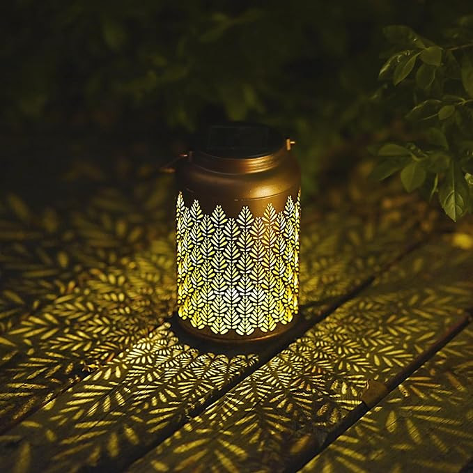 Solar Lanterns Outdoor Waterproof - Birthday Gifts for Women, Men, Mom, Mothers Day Gifts, Solar ... | Amazon (US)