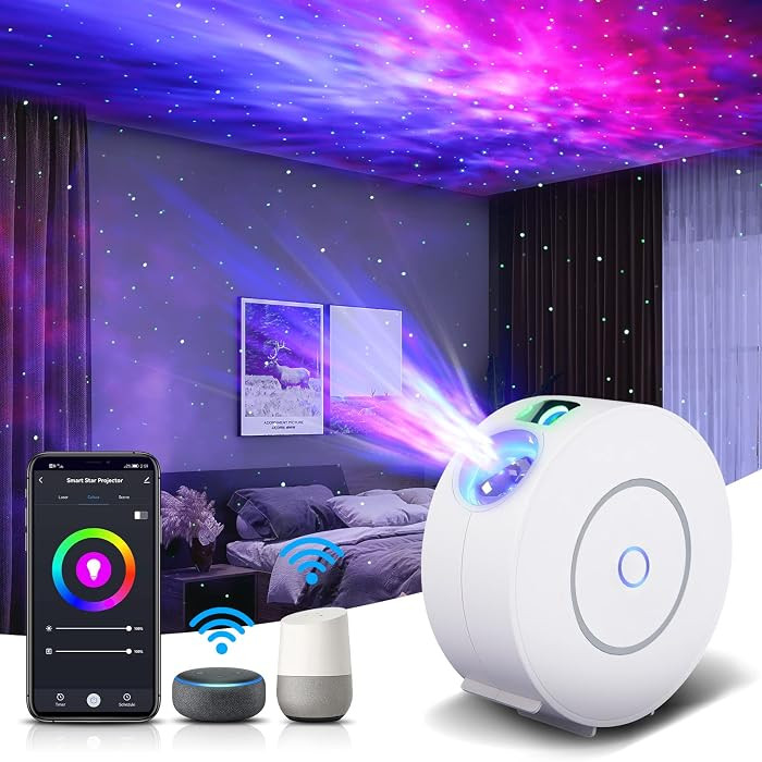 Galaxy Projector for Bedroom,Star Projector Galaxy Light,Northern Lights Projector,Ceiling Starli... | Amazon (US)