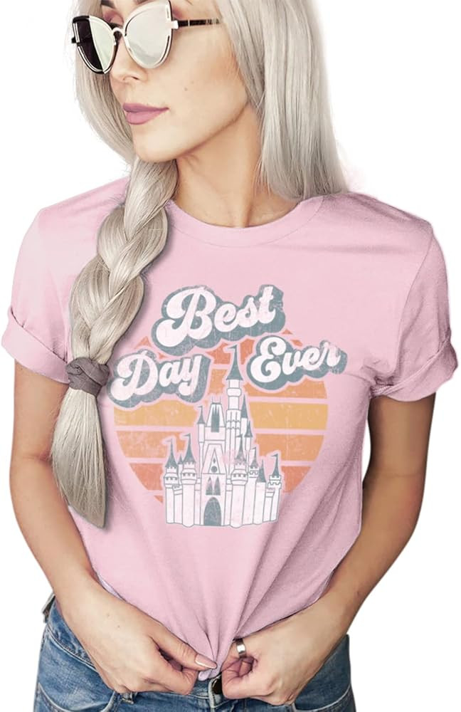 Best Day Ever Shirt | Cute Matching Vacation T-Shirt for Disney | Unisex Sizing | Amazon (US)