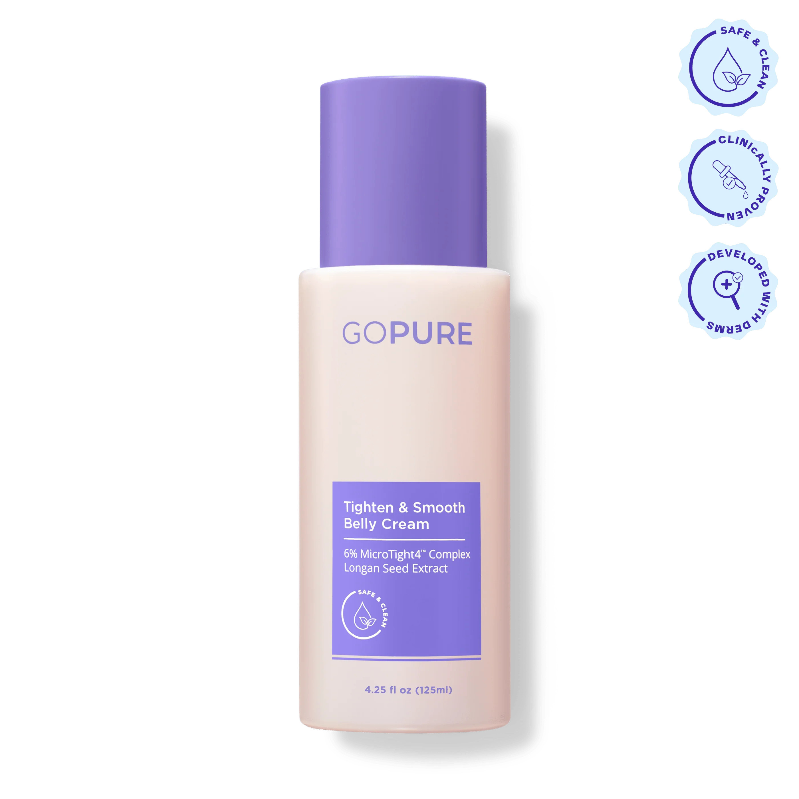 Tighten & Smooth Belly Cream - 3 Jar | GoPure Beauty