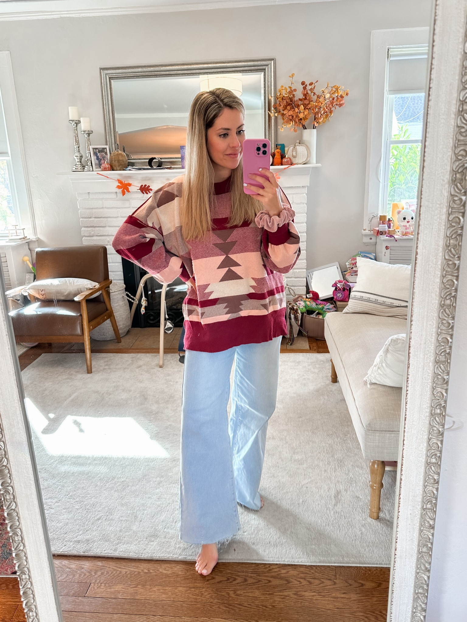 Finally found a pair of wide leg pants! And my go to Amazon sweater 

#LTKSaleAlert #LTKFindsUnder50 #LTKSeasonal