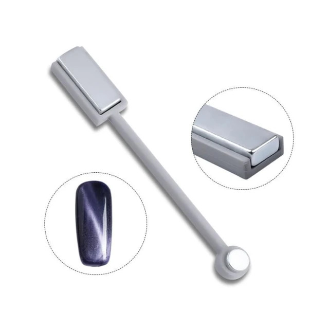 Cat Eye Magnet Tools Single Double Head Cat Eye Gel Magnet Stick Curved Line Strip 3D Designs For... | AliExpress (US)