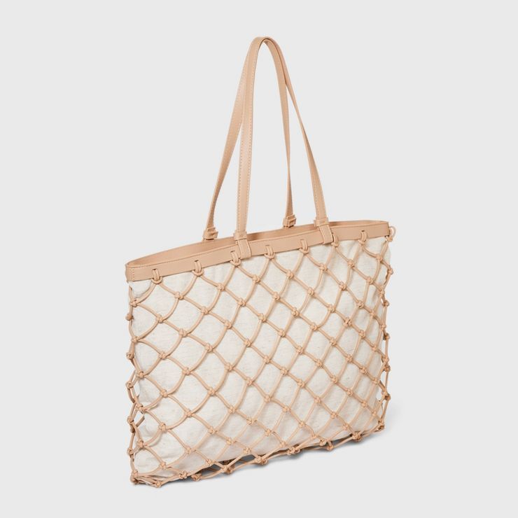 Knotted Net Tote Handbag - A New Day™ | Target