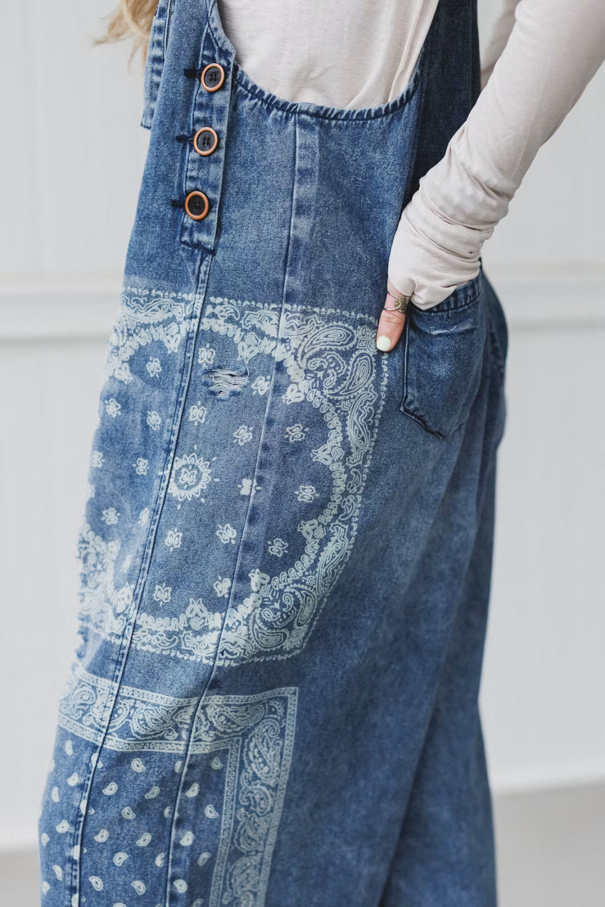 High Hopes Slouchy Denim Overalls — Three Bird Nest | Three Bird Nest