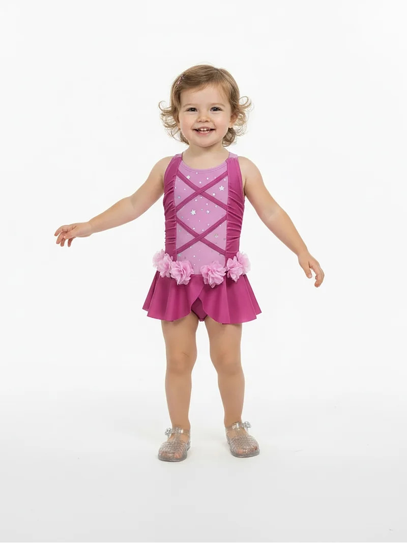 Character Toddler Girl Princess Cosplay Swimsuit, Sizes 12M-5T | Walmart (US)