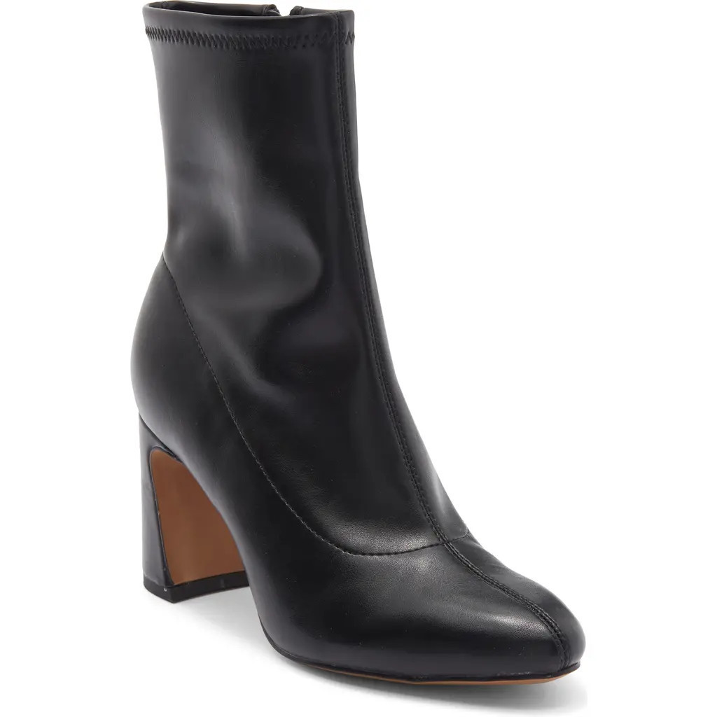 MIA Thiva Block Heel Bootie in Black at Nordstrom Rack, Size 9.5 | Nordstrom Rack