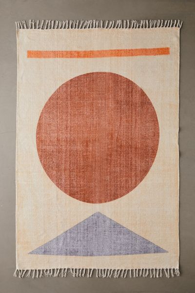 Raina Brushed Rug | Urban Outfitters (US and RoW)
