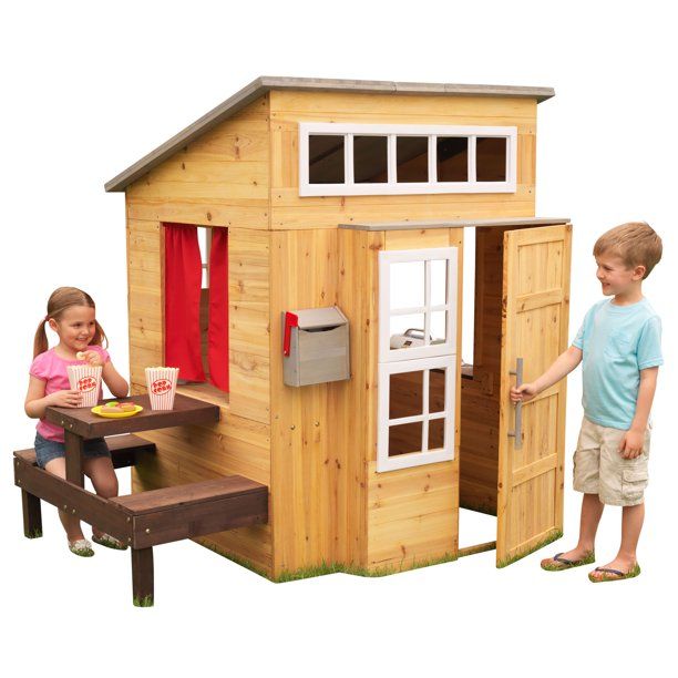 KidKraft Modern Outdoor Playhouse | Walmart (US)