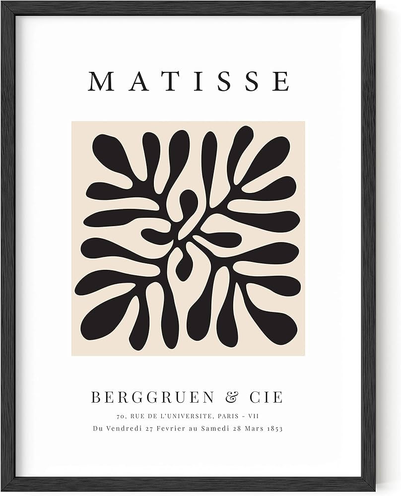 HAUS AND HUES Matisse Poster and Abstract Art Prints - Henri Matisse Prints and Art Exhibition Po... | Amazon (US)