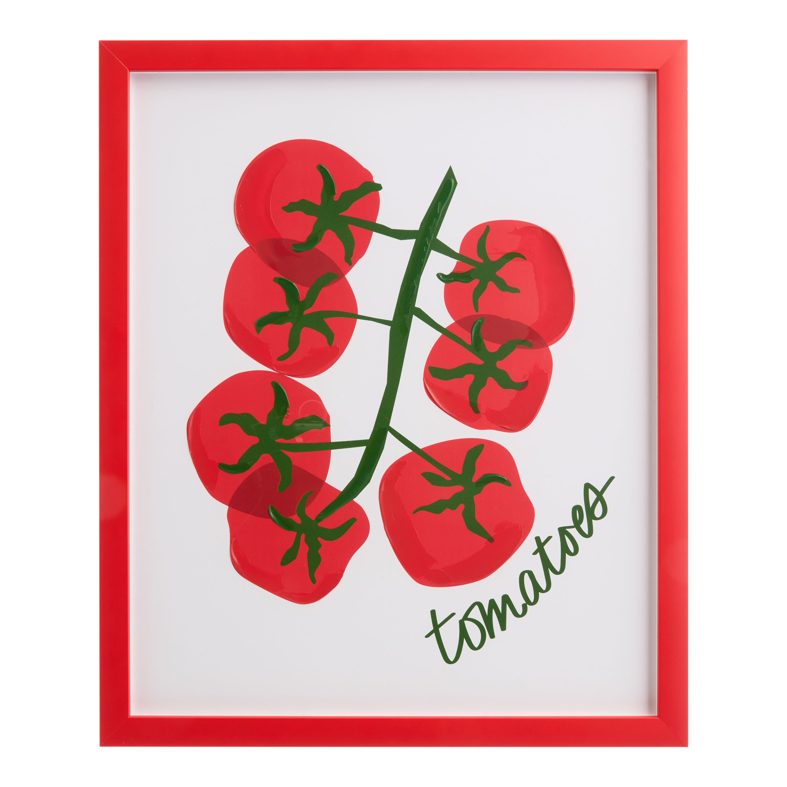 Red Tomatoes on the Vine Framed Wall Art | World Market