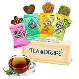 Tea Drops Party Pack of 8 Lightly Sweetened Loose Leaf Bagless Tea | On the Go Tea Assortment Includ | Amazon (US)