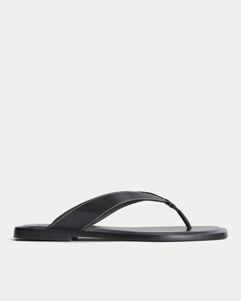 The Leather Flip Flop | Black | Everlane