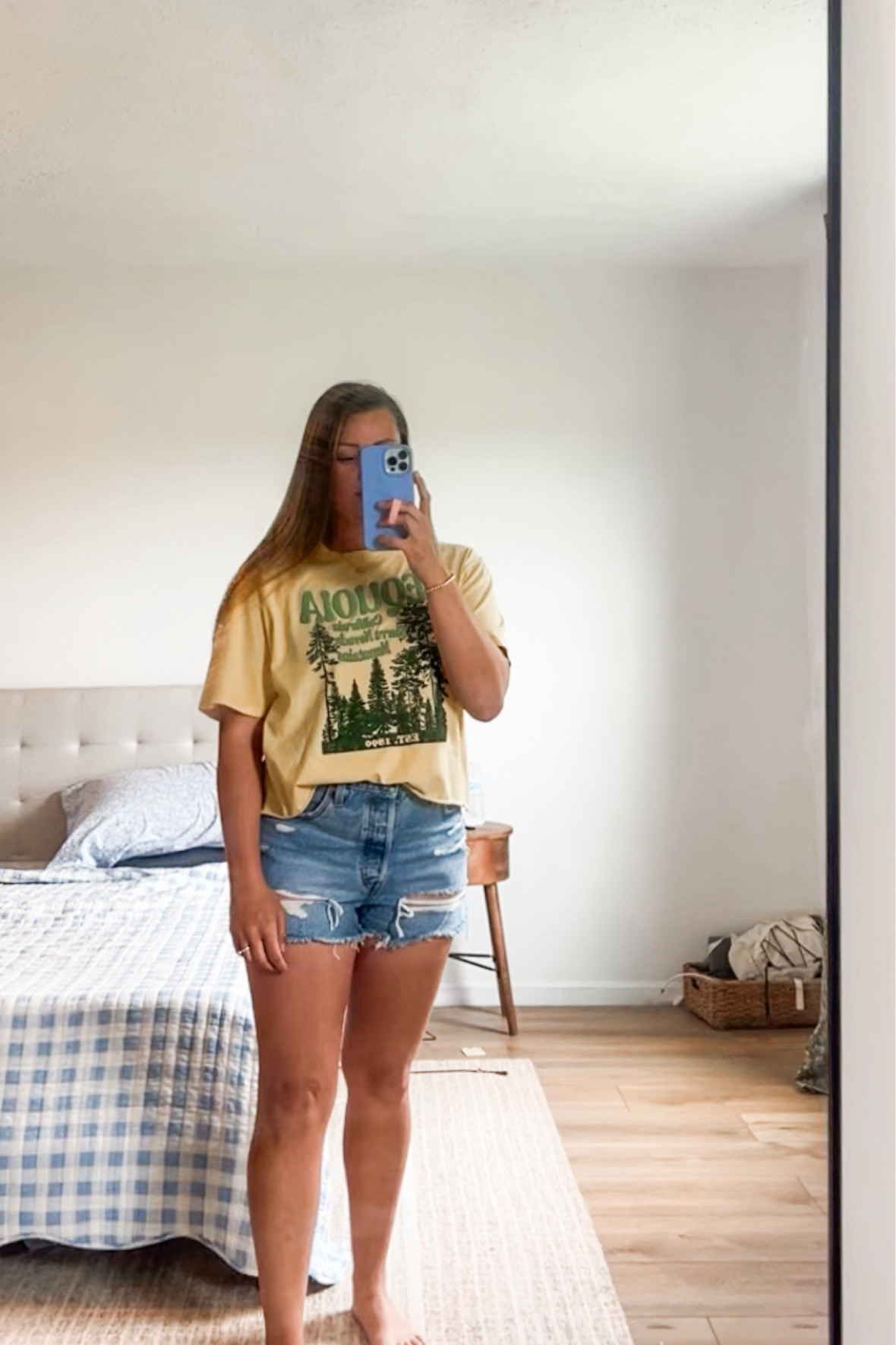 Cutest Jean shorts! 

#LTKMidsize #LTKStyleTip #LTKFindsUnder50