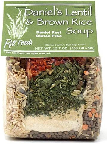 Rill Foods Soup Dry Lentil Brown Rice 12.7 oz (Pack of 12) | Amazon (US)