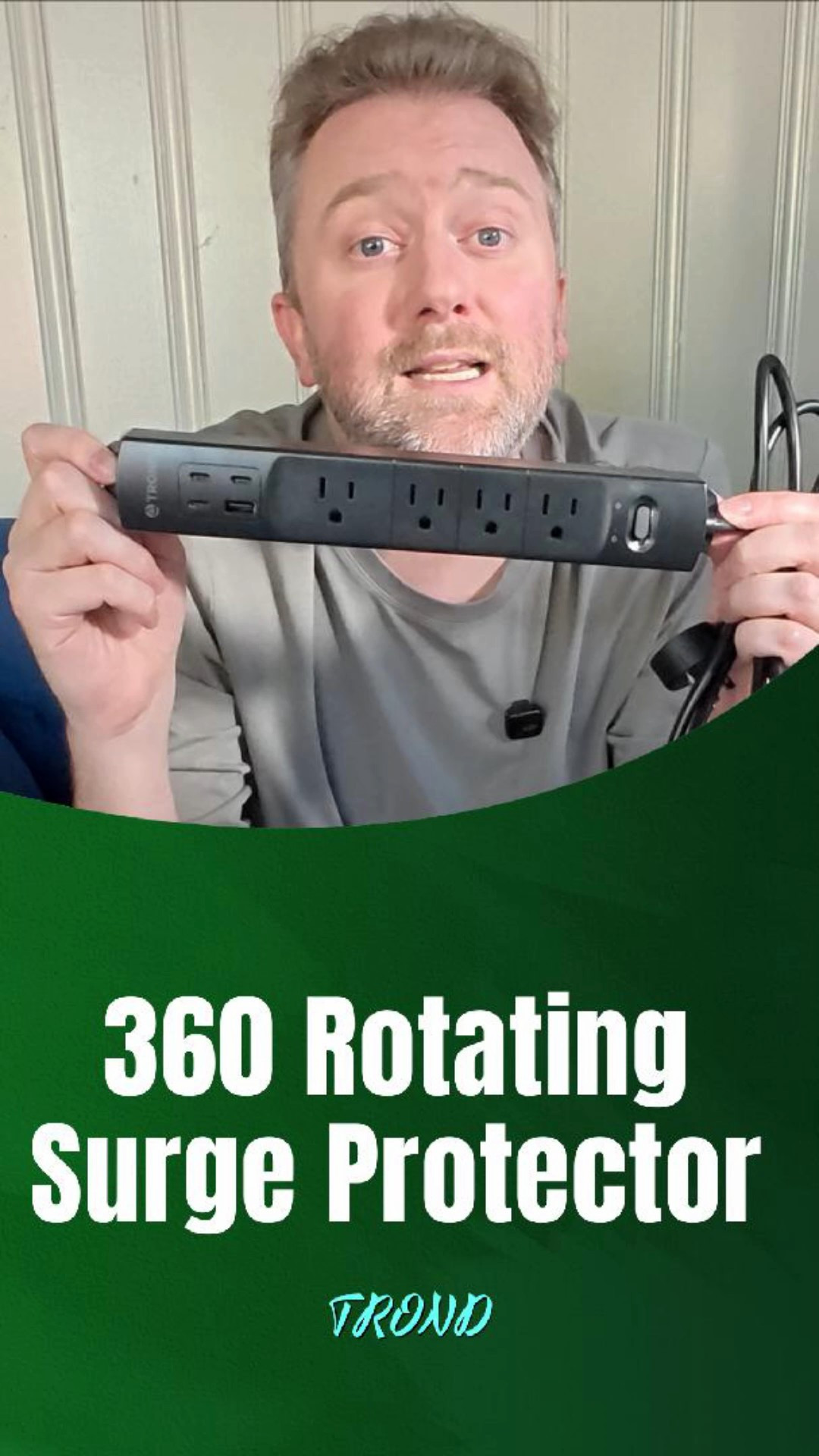 This rotating surge protector is one of those low-cost upgrades that instantly improves your setup. The TROND 360° power strip fits bulky adapters, saves space, and adds protection—perfect for desks, nightstands, and travel.#LTKHome #LTKTech #HomeFinds #TechEssentials

#LTKHome