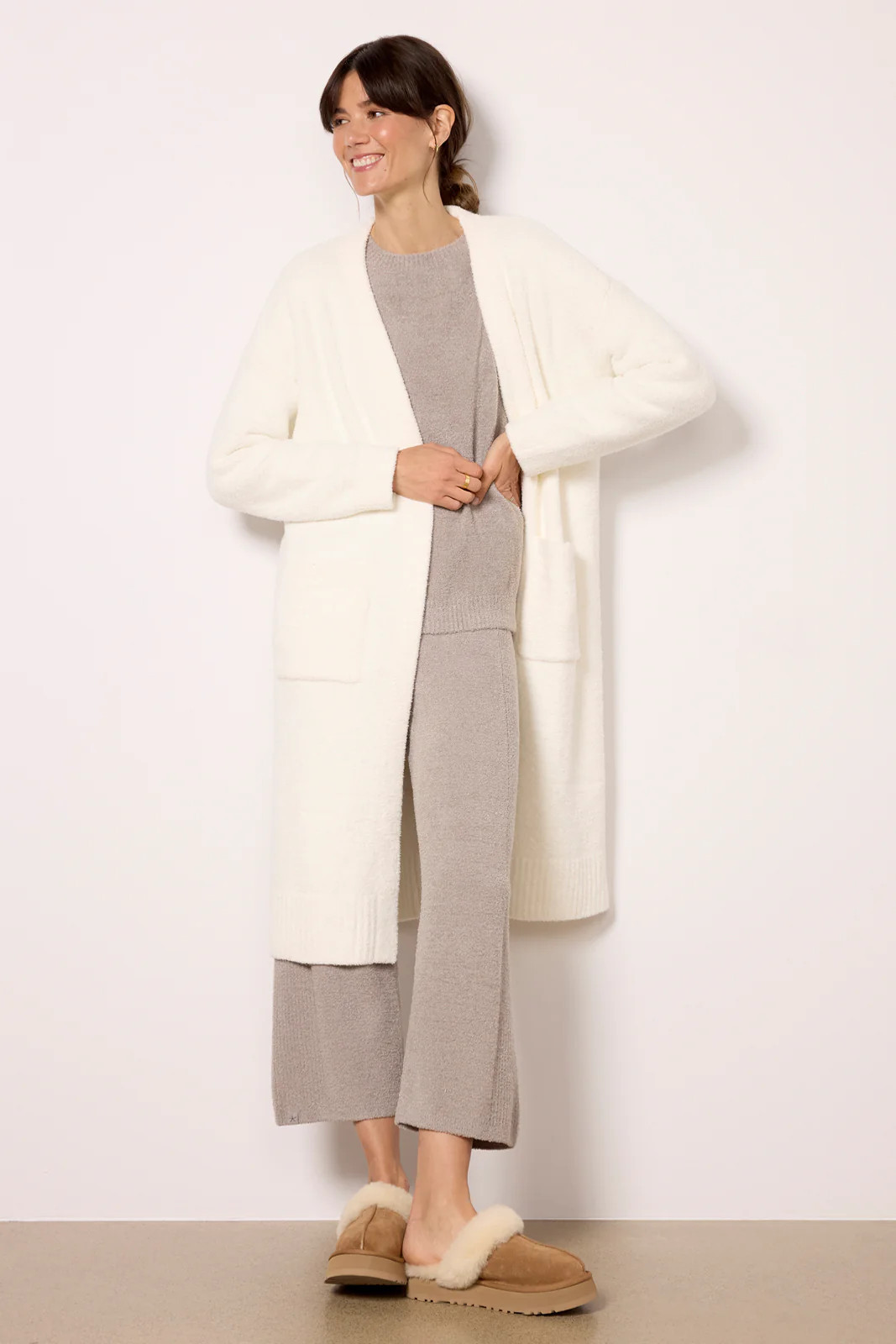 CozyChic Luxe High Slit Cardigan | Evereve